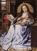 Robert Campin Maria with the child framfor hard oil painting reproduction